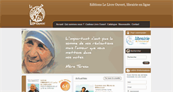 Desktop Screenshot of lelivreouvert.com